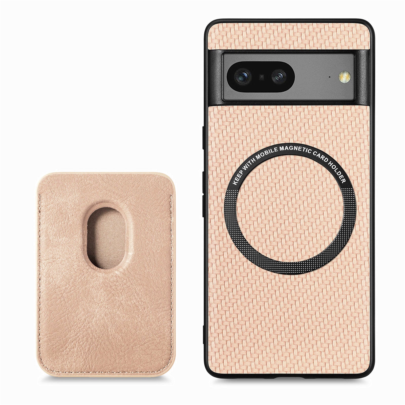 For Google Pixel 7a 5G Carbon Fiber Texture Drop-proof Case Detachable Magnetic Card Holder PC TPU PU Leather Protective Cover For Google Pixel 7a 5G Carbon Fiber Texture Drop-proof Case Detachable Magnetic Card Holder PC TPU PU Leather Protective Cover